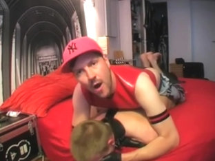 Bound Boy Gets Fucked By Monster Cock, Creampie