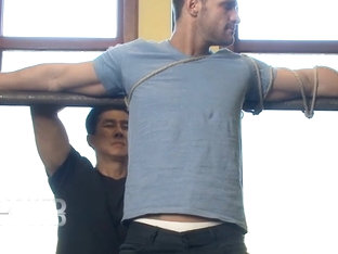 Landon Conrad Tied Up And Edged - Kink Men