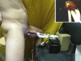 sex machine sounding cock fucking machine and electro