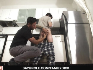 Piddled Off Stepdad Fucks Bratty Teen Edward - Beau Reed